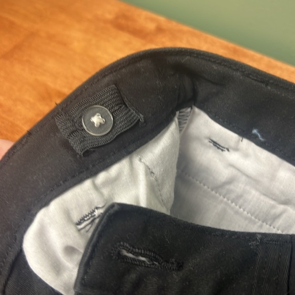 Wonder Nation Boys 8R black pants, w/pockets & adjustable waistband, EUC - Picture 5 of 6